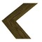 Ekena Millwork 11"W x 12"H x 3/4"D Vintage Farmhouse 3 1/2" Chevron, Barnwood Decor Collection, Restoration Green DECR11X12X075CHVGR - alternate 2
